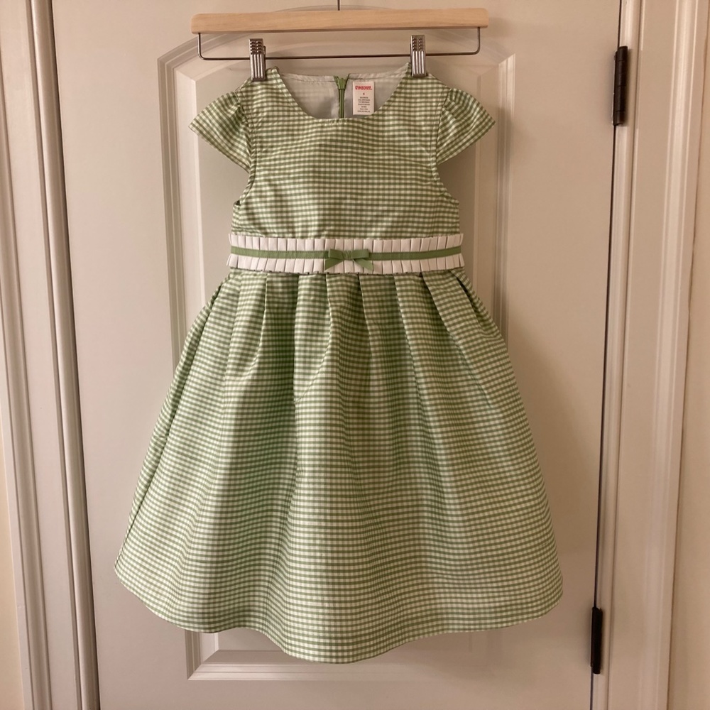 Gymboree  silk Easter dress size 6